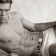 Illustration for article titled Fashion Ditches Skinny Dudes for Beefcakes With Bulging Biceps